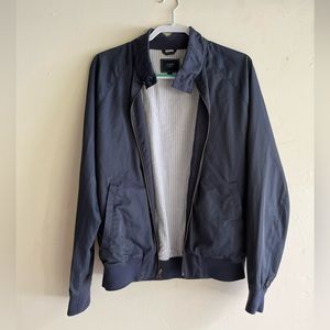 J.CREW men’s windbreaker jacket in navy blue